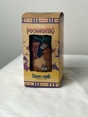Disney Yellow and Purple Pocahontas 'Colors of the Wind' Collectible Box